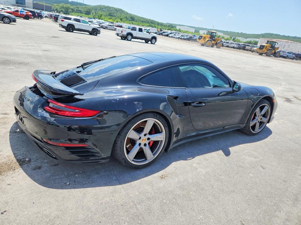 2018 Porsche 911 VIN WP0AD2A92JS156919 COPART salvage auction — REAR END, Ok - Cert Of Title-Salvage, sold $46,250 on 2026-08-26 (photo 3)