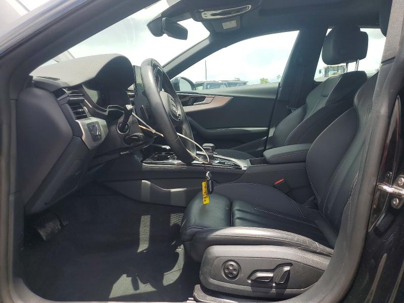 2025 Audi A5 VIN WAUDACF56SA008018 COPART salvage auction — FRONT END, Fl - Cert Of Title Slvg Rebuildable, sold $16,100 on 2026-07-13 (photo 7)