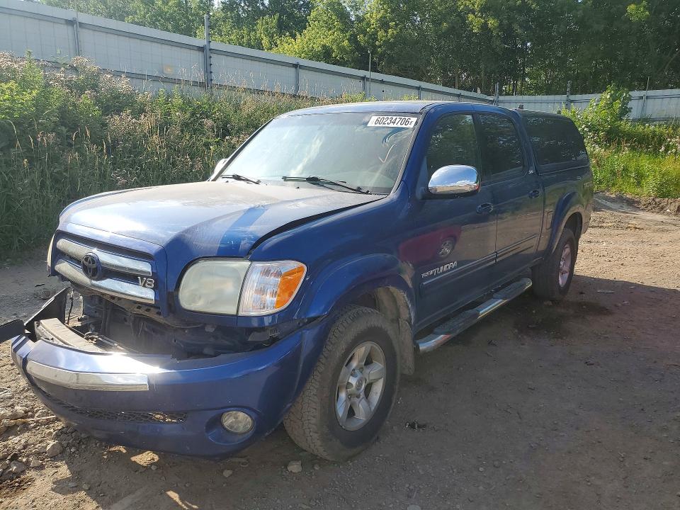 2006 Toyota Tundra VIN 5TBDT44166S503856 COPART salvage auction — FRONT END, MI - CERTIFICATE OF TITLE, sold $825 on 2026-07-29 (photo 1)