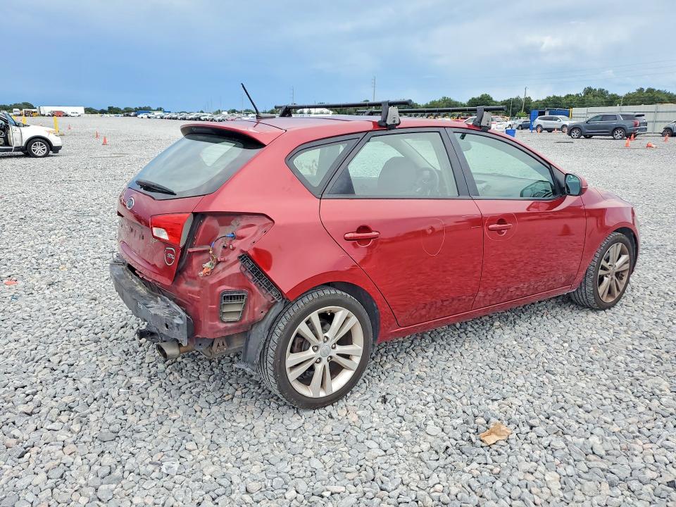 2012 Kia Forte VIN KNAFW5A33C5515013 COPART salvage auction — REAR END, Fl - Certificate Of Destruction, sold $650 on 2026-07-31 (photo 3)