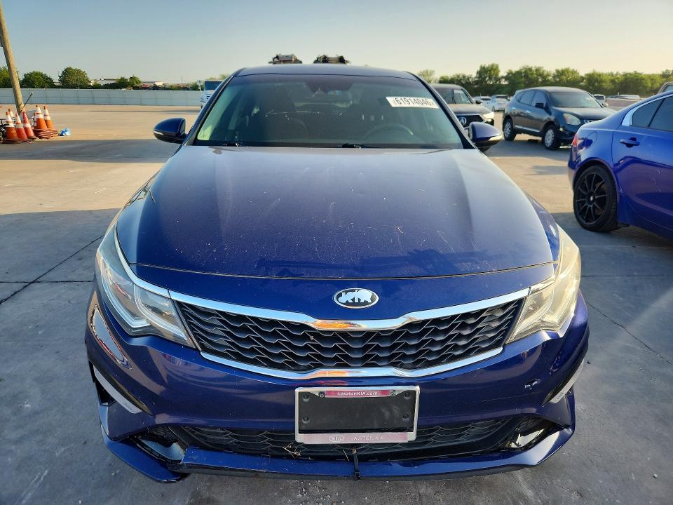 2019 Kia Optima VIN 5XXGT4L37KG364095 COPART salvage auction — FRONT END, TX - CERTIFICATE OF TITLE, sold $1,400 on 2026-07-27 (photo 5)
