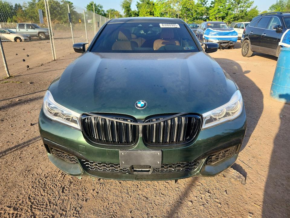 2018 BMW 7er VIN WBA7F2C50JB238725 COPART salvage auction — MECHANICAL, Pa - Cert Of Salv-R=Reconstructed, sold $5,700 on 2026-07-20 (photo 5)