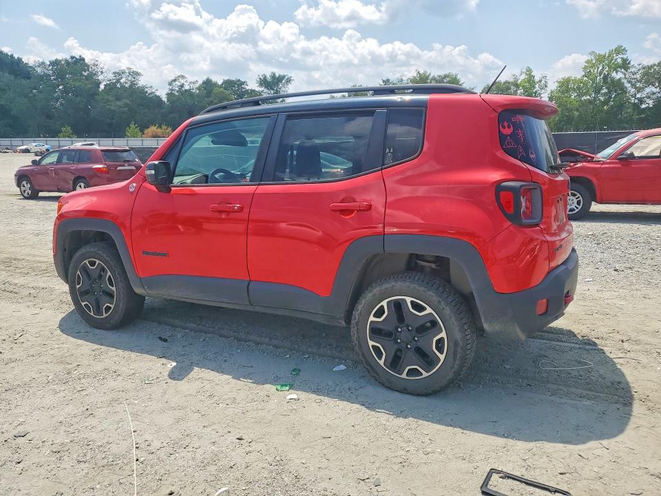 2016 Jeep Renegade VIN ZACCJBCT0GPD55024 COPART salvage auction — SIDE, Sc - Cert Of Title-Salvage, sold $400 on 2026-07-27 (photo 2)
