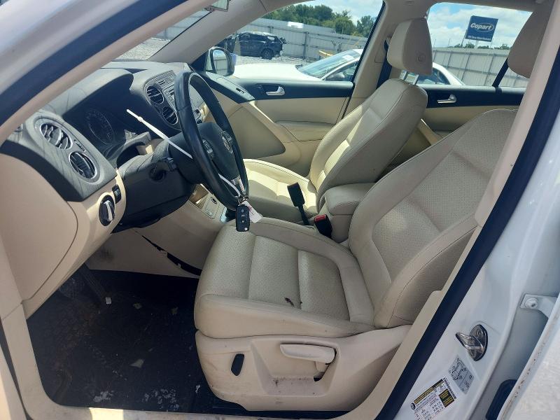 2016 Volkswagen Tiguan VIN WVGAV7AXXGW604880 COPART salvage auction — FRONT END, AL - CERT OF TITLE-SALVAGE TITLE (P), sold $2,150 on 2026-08-18 (photo 7)