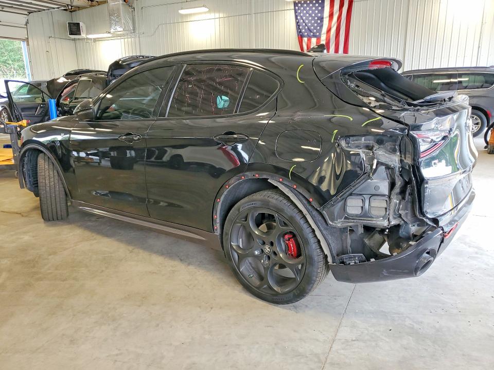 2024 Alfa romeo Stelvio VIN ZASPAKBN8R7D85240 COPART salvage auction — REAR END, MN - CERT OF TITLE-SALVAGE, sold $11,600 on 2026-10-06 (photo 2)