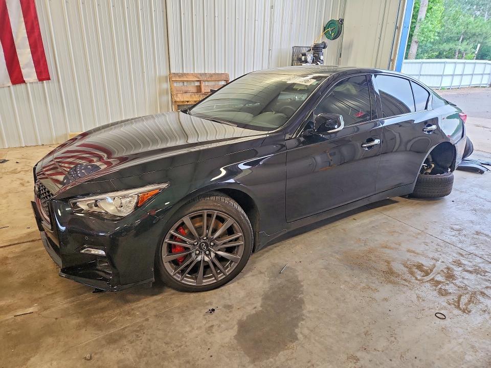 2024 Infiniti Q50 VIN JN1FV7DR3RM680434 — COPART salvage auction photo