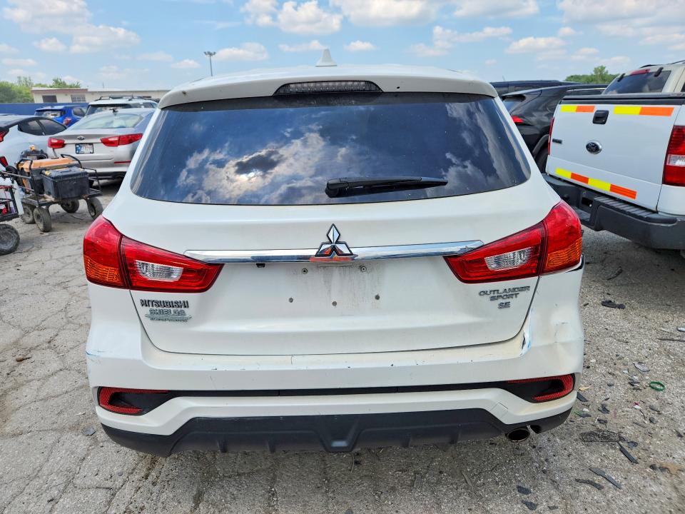 2019 Mitsubishi Outlander VIN JA4AP4AUXKU002613 COPART salvage auction — MINOR DENT/SCRATCHES, Il - Certificate Of Title (P), sold $3,800 on 2026-07-27 (photo 6)