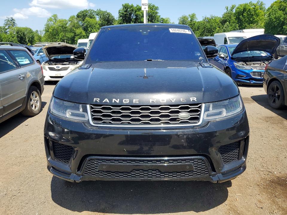 2018 Land rover Range rover sport VIN SALWR2RK5JA409048 COPART salvage auction — FRONT END, MD - CERTIFICATE OF TITLE (P), sold $15,500 on 2026-07-27 (photo 5)