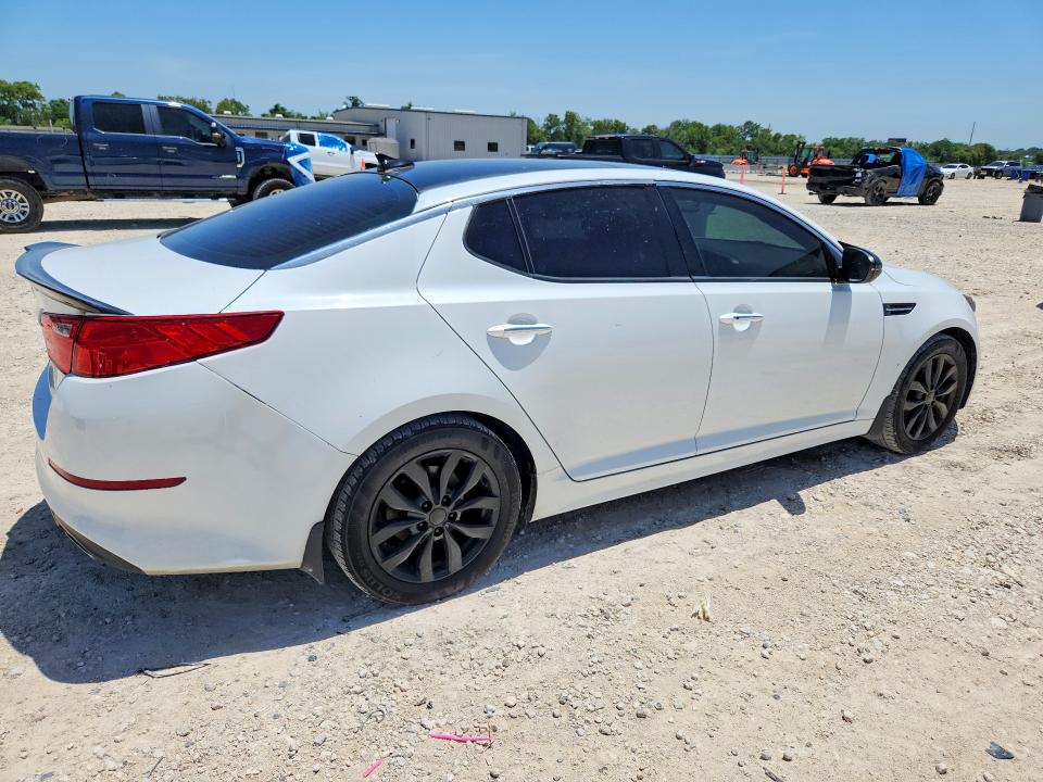2015 Kia Optima VIN 5XXGN4A75FG515943 COPART salvage auction — MECHANICAL, Tx - Cert Of Title-Rebuilt Salvage, sold $1,350 on 2026-07-30 (photo 3)