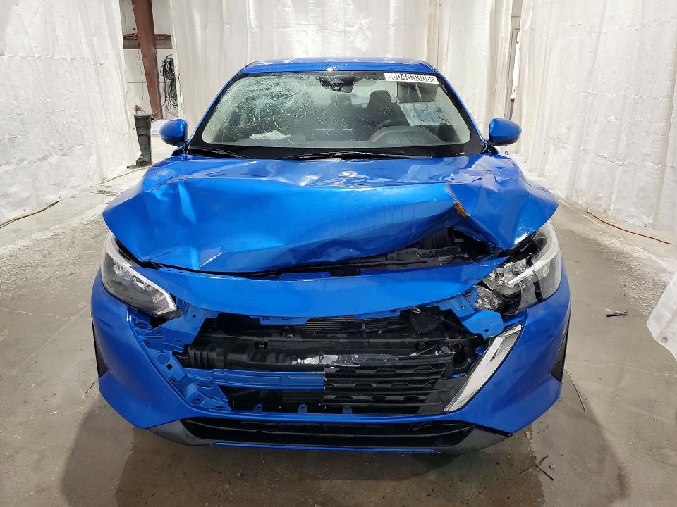 2025 Nissan Sentra VIN 3N1AB8CV1SY372432 COPART salvage auction — FRONT END, Va - Cert Of Title - Salvage, sold $3,150 on 2026-07-29 (photo 5)