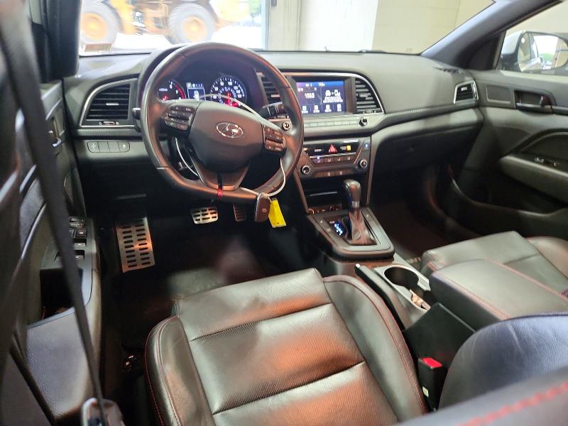 2017 Hyundai Elantra VIN KMHD04LB5HU322817 COPART salvage auction — MECHANICAL, Va - Certificate Of Title (P), sold $5,300 on 2026-07-31 (photo 8)