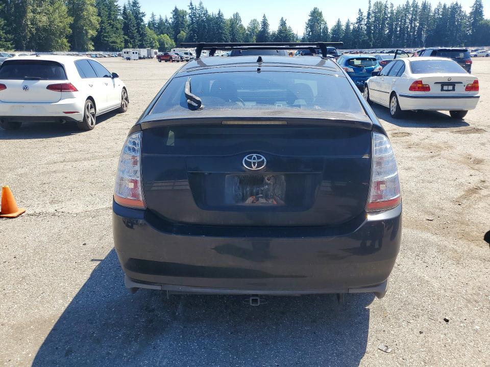 2007 Toyota Prius VIN JTDKB20U077689492 COPART salvage auction — REAR END, WA - VEHICLE CERT OF OWNERSHIP-TITL, sold $1,700 on 2026-07-13 (photo 6)