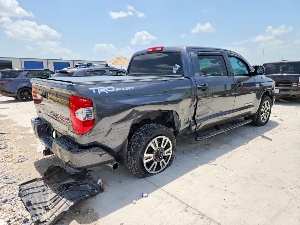 2018 Toyota Tundra VIN 5TFEY5F12JX239389 COPART salvage auction — SIDE, Tx - Certificate Of Title, sold $15,700 on 2026-08-21 (photo 3)