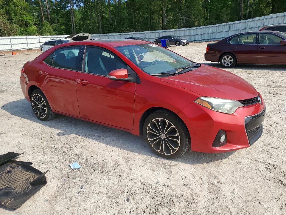 2015 Toyota Corolla VIN 5YFBURHE7FP263439 COPART salvage auction — SIDE, Pa - Certificate Of Salvage, sold $5,200 on 2026-07-31 (photo 4)