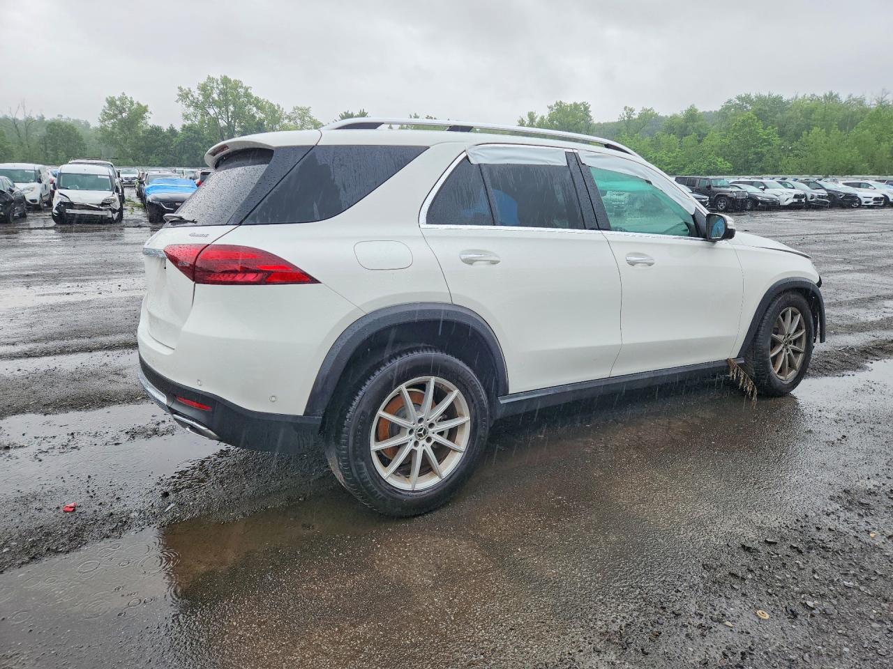 2025 Mercedes-Benz GLE-Class VIN 4JGFB4FB2SB468562 COPART salvage auction — Front End, AZ - CERT OF TITLE - SALVAGE (P), sold $18,600 on 2026-07-15 (photo 3)