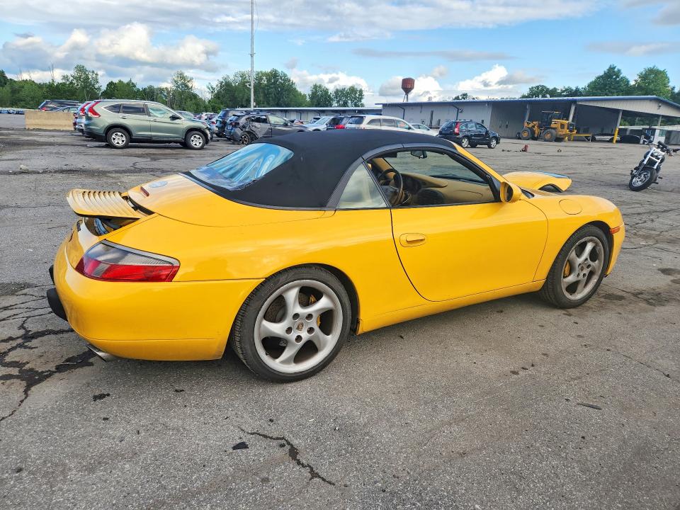 1999 Porsche 911 VIN WP0CA2994XS652917 COPART salvage auction — MINOR DENT/SCRATCHES, NJ - CERTIFICATE OF TITLE, sold $6,500 on 2026-08-06 (photo 3)