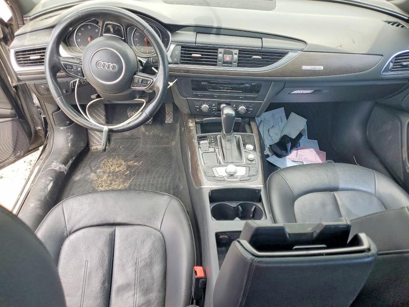 2017 Audi A6 VIN WAUF8AFCXHN076606 COPART salvage auction — SIDE, IN - CERTIFICATE OF TITLE, sold $3,700 on 2026-08-04 (photo 8)