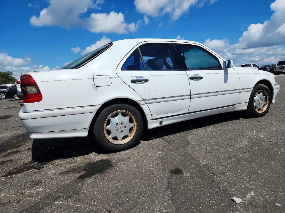 1999 Mercedes-benz C class VIN WDBHA24G7XA801482 COPART salvage auction — FRONT END, FL - CERT OF TITLE SLVG REBUILDABLE, sold $325 on 2026-07-15 (photo 3)