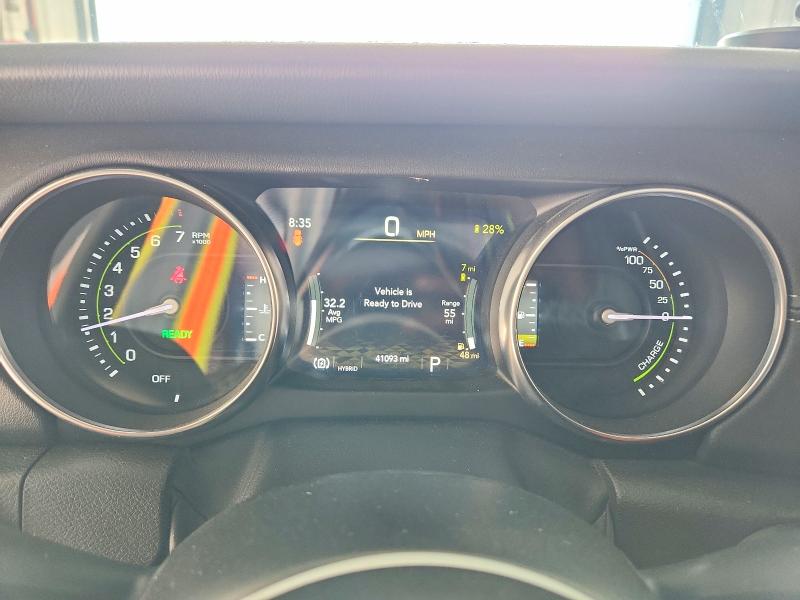 2022 Jeep Wrangler unlimited VIN 1C4JJXP63NW153285 COPART salvage auction — MINOR DENT/SCRATCHES, Il - Certificate Of Title, sold $7,400 on 2026-07-30 (photo 9)