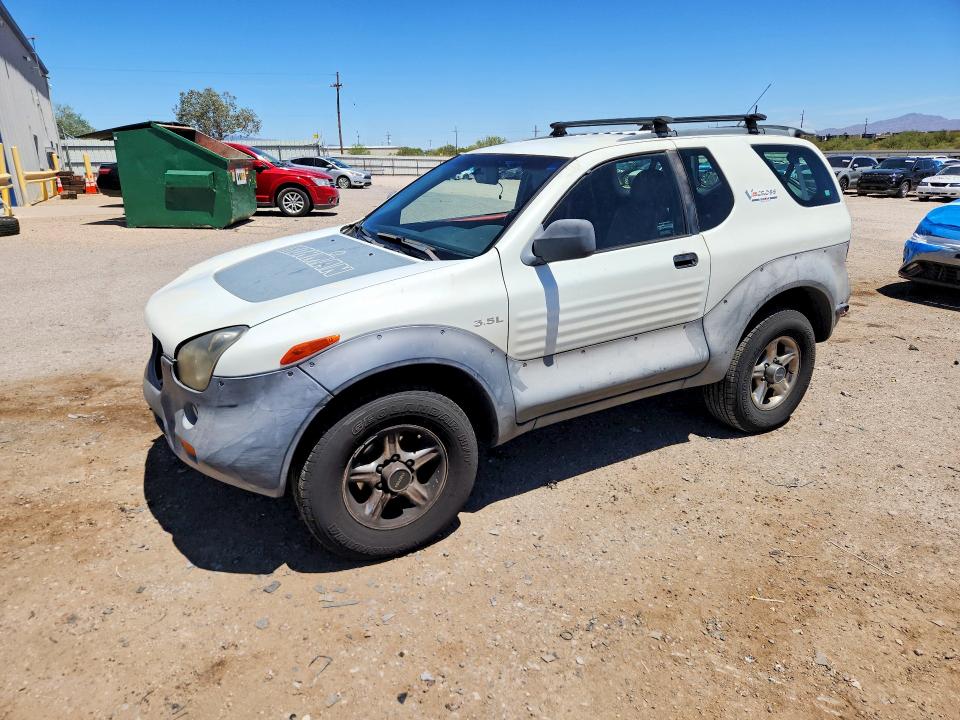 1999 Isuzu Vehicross VIN JACCN57X9X7990905 — COPART salvage auction photo