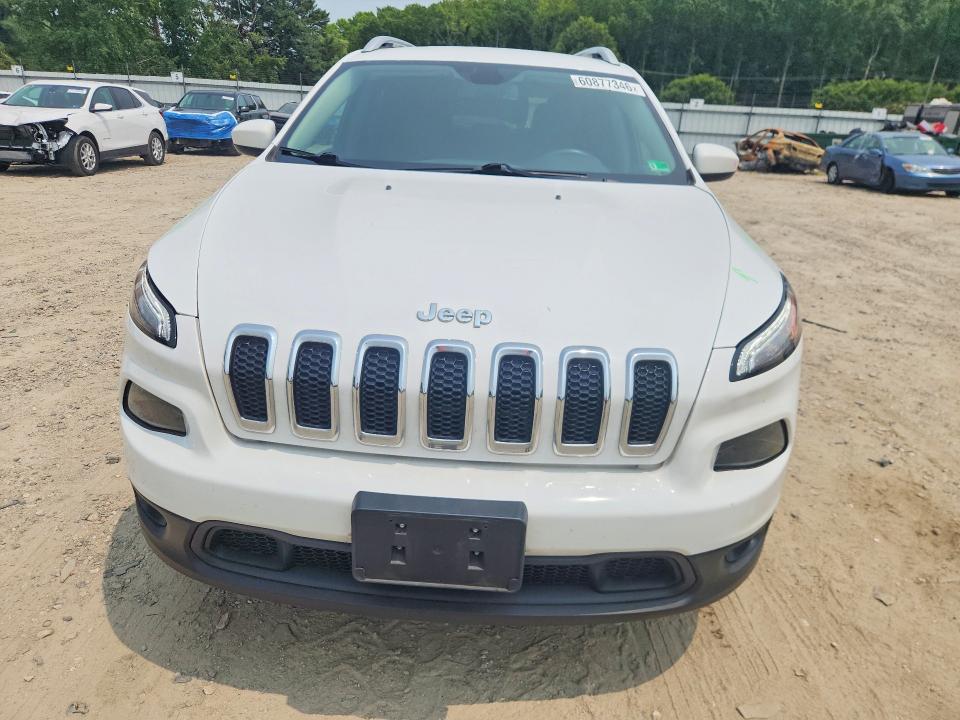 2018 Jeep Cherokee VIN 1C4PJMLX7JD506205 COPART salvage auction — FRONT END, VA - CERT OF TITLE - SALVAGE, sold $1,600 on 2026-07-22 (photo 5)