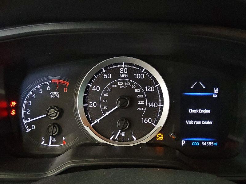 2022 Toyota Corolla VIN 5YFEPMAE6NP327485 COPART salvage auction — FRONT END, Fl - Certificate Of Title, sold $10 on 2026-07-28 (photo 9)