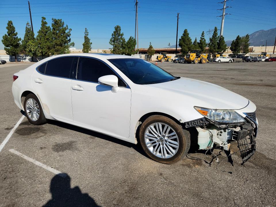 2014 Lexus ES VIN JTHBK1GG6E2125171 COPART salvage auction — FRONT END, Ca - Salvage Certificate, sold $3,200 on 2026-07-23 (photo 4)