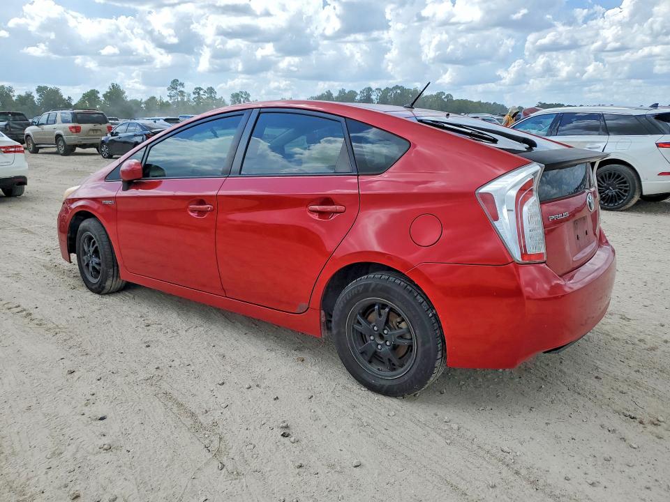 2013 Toyota Prius VIN JTDKN3DU4D0338032 COPART salvage auction — MECHANICAL, Tx - Certificate Of Title, sold $725 on 2026-07-28 (photo 2)