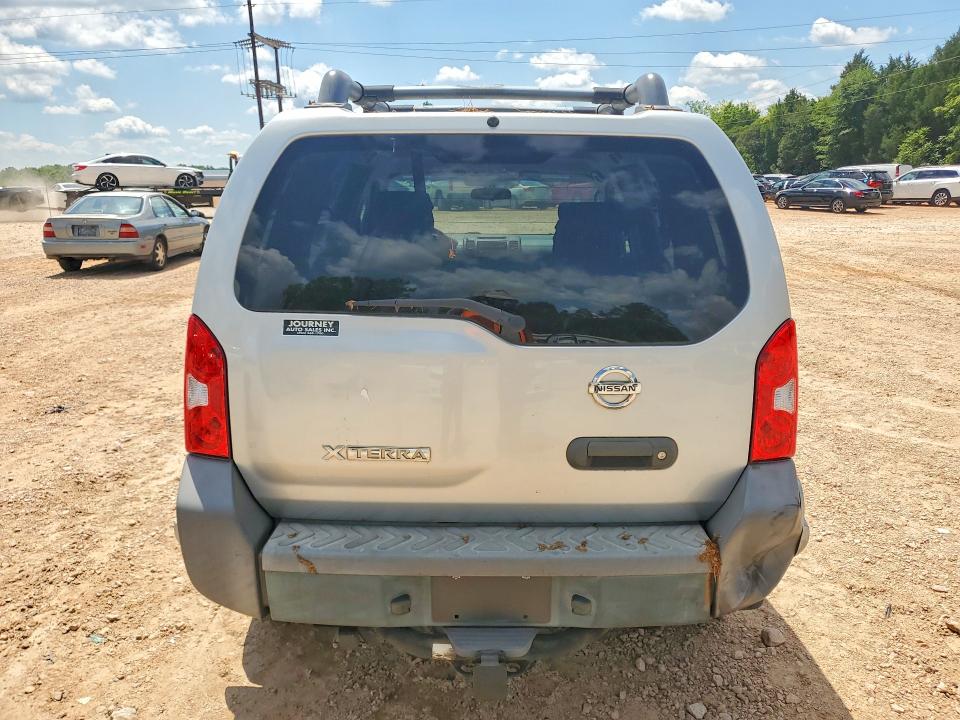 2007 Nissan Xterra VIN 5N1AN08W87C525858 COPART salvage auction — VANDALISM, Nc - Salvage Certificate Of Title, sold $400 on 2026-08-03 (photo 6)