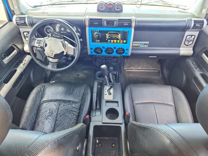 2007 Toyota Fj cruiser VIN JTEBU11F370065520 COPART salvage auction — FRONT END, Tx - Salvage Vehicle Title, sold $3,000 on 2026-07-20 (photo 8)