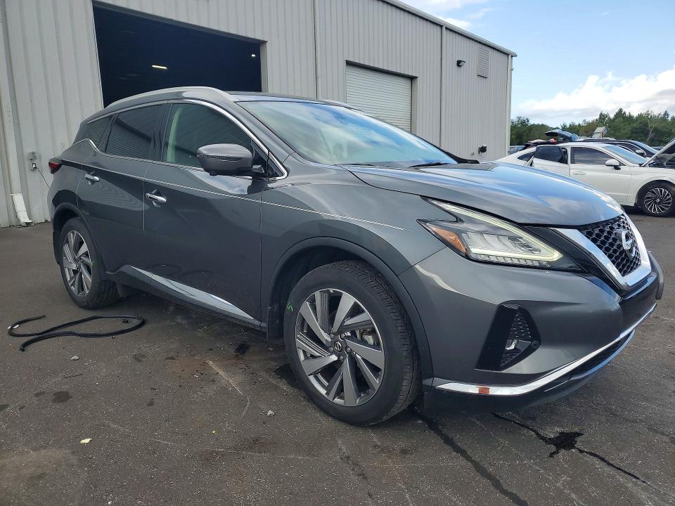 2020 Nissan Murano VIN 5N1AZ2CJ6LN131771 COPART salvage auction — SIDE, Fl - Cert Of Title Slvg Rebuildable, sold $4,250 on 2026-07-22 (photo 4)