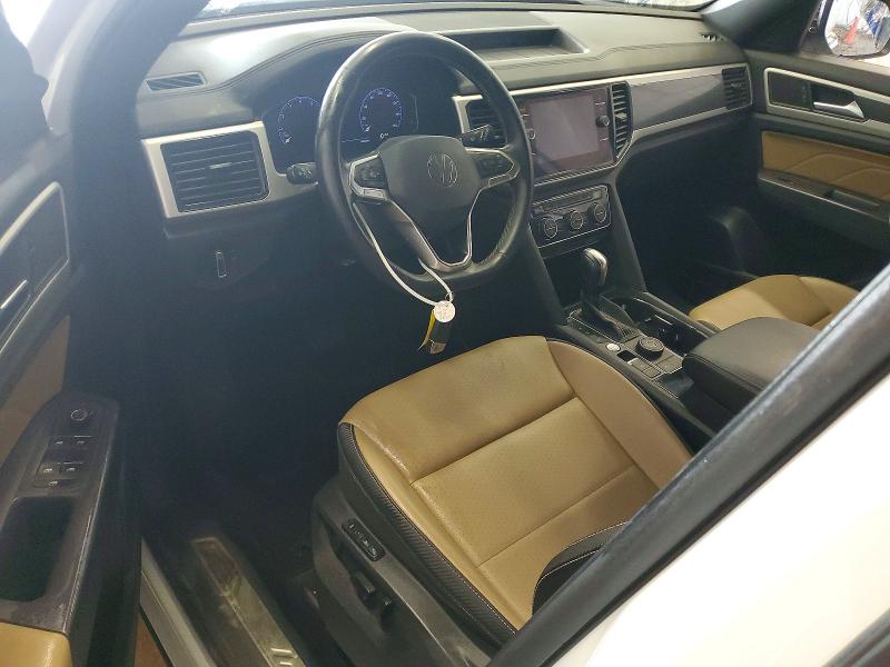 2021 Volkswagen Atlas VIN 1V2BC2CA9MC225455 COPART salvage auction — FRONT END, Wv - Dealer Only Clean Title (P), sold $8,900 on 2026-07-29 (photo 8)