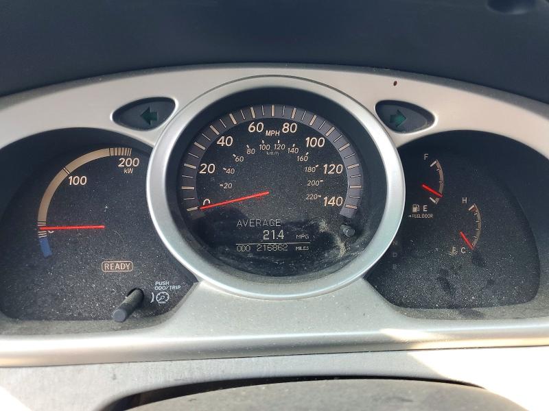 2006 Toyota Highlander hybrid VIN JTEDW21A760016462 COPART salvage auction — STRIPPED, Ca - Dis/Dlr/Exp Only Clean Title, sold $350 on 2026-07-31 (photo 9)
