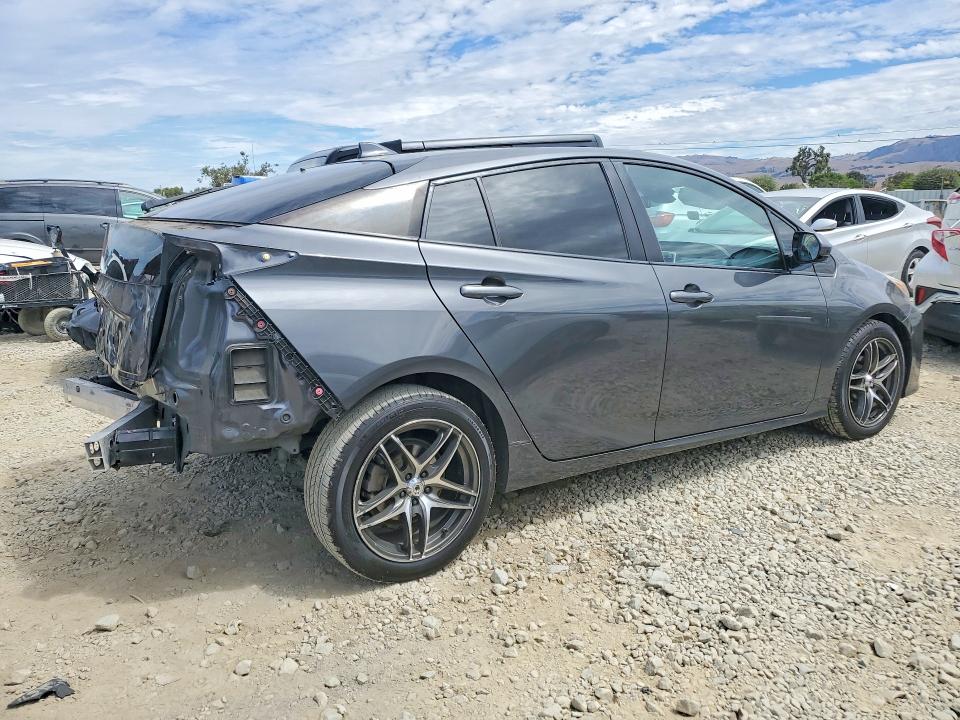 2016 Toyota Prius VIN JTDKARFU7G3003250 COPART salvage auction — REAR END, Ca - Salvage Certificate, sold $1,800 on 2026-07-28 (photo 3)