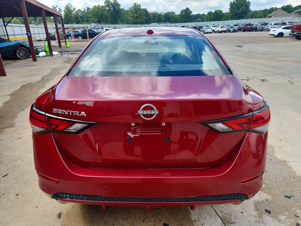 2025 Nissan Sentra VIN 3N1AB8CV5SY282586 COPART salvage auction — MECHANICAL, FL - CERTIFICATE OF TITLE, sold $10,100 on 2026-07-22 (photo 6)