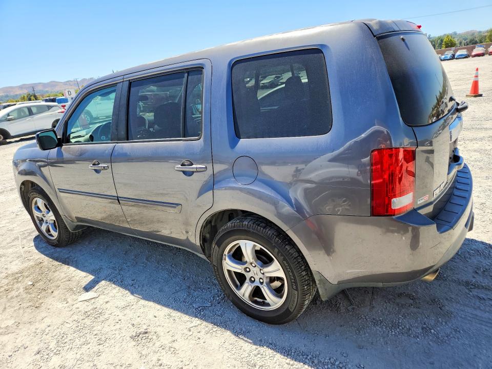 2015 Honda Pilot VIN 5FNYF3H42FB023526 COPART salvage auction — SIDE, Ca - Salvage Certificate, sold $1,100 on 2026-07-29 (photo 2)
