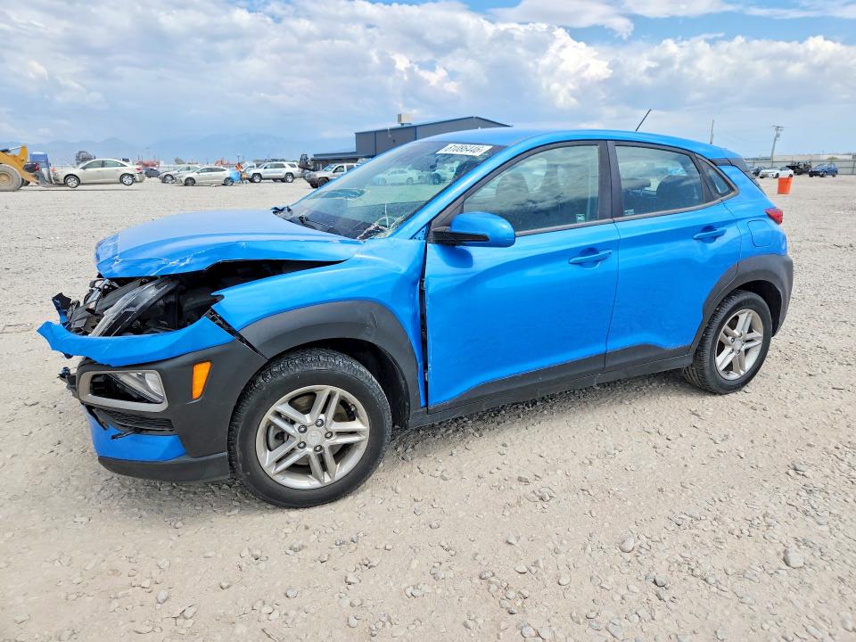 2019 Hyundai Kona VIN KM8K1CAAXKU287126 COPART salvage auction — FRONT END, Ut - Certificate Of Title, sold $2,050 on 2026-07-24 (photo 1)