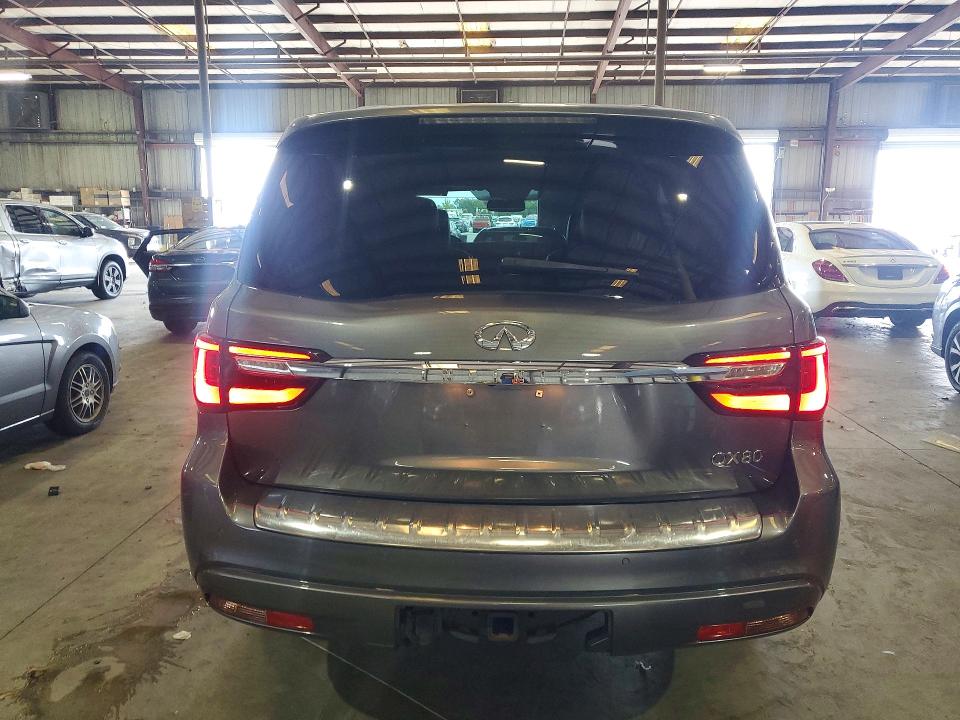 2018 Infiniti Qx80 VIN JN8AZ2NF5J9661379 COPART salvage auction — FRONT END, Fl - Cert Of Title Slvg Rebuildable, sold $3,400 on 2026-08-03 (photo 6)