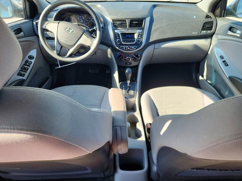 2016 Hyundai Accent VIN KMHCT4AE5GU075832 COPART salvage auction — NORMAL WEAR, Tx - Certificate Of Title, sold $350 on 2026-07-23 (photo 8)
