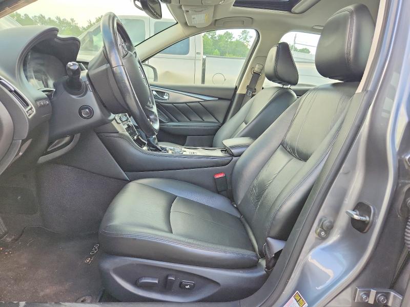 2017 Infiniti Q50 VIN JN1EV7AP6HM740171 COPART salvage auction — FRONT END, AZ - CERT OF TITLE - SALVAGE, sold $2,900 on 2026-07-23 (photo 7)
