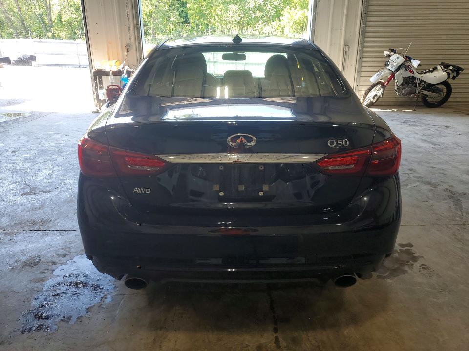 2020 Infiniti Q50 VIN JN1EV7AR8LM252561 COPART salvage auction — MINOR DENT/SCRATCHES, Ny - Certificate Of Title, sold $475 on 2026-07-27 (photo 6)