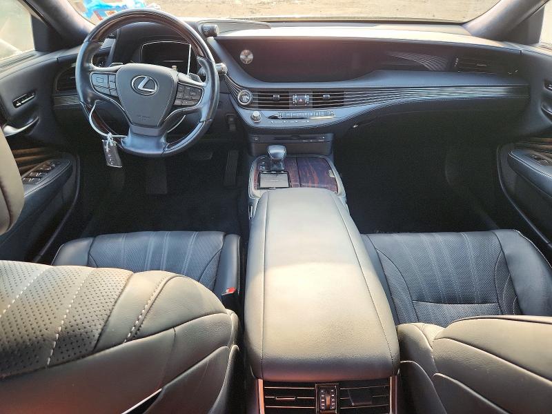 2018 Lexus Ls VIN JTHC51FF3J5003073 COPART salvage auction — WATER/FLOOD, Nj - Cert Of Title-Salvage Flood, sold $300 on 2026-07-29 (photo 8)