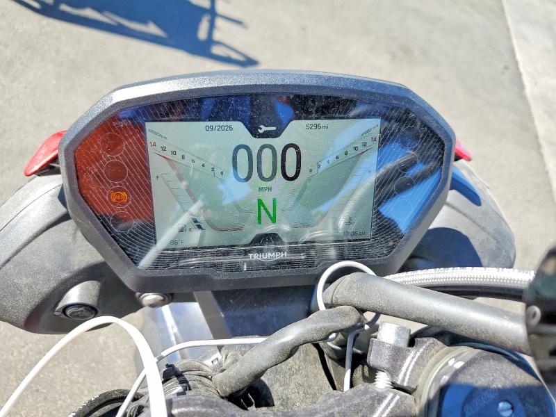 2025 Triumph motorcycle Street VIN SMTA614K3STCG2567 COPART salvage auction — SIDE, CA - SALVAGE CERTIFICATE, sold $100 on 2026-07-30 (photo 7)