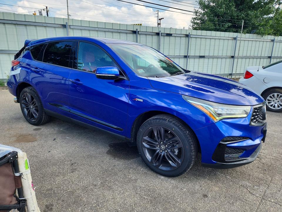 2019 Acura Rdx VIN 5J8TC2H63KL020755 COPART salvage auction — REAR END, Oh - Cert Of Title-Salvage, sold $7,000 on 2026-07-29 (photo 4)