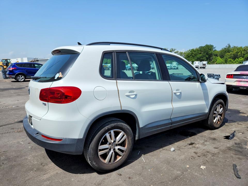 2017 Volkswagen Tiguan VIN WVGAV7AX4HW513010 COPART salvage auction — FRONT END, FL - CERTIFICATE OF DESTRUCTION, sold $350 on 2026-07-22 (photo 3)