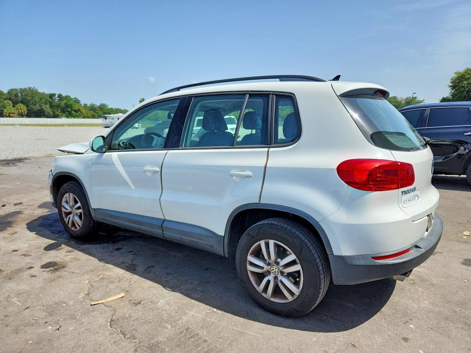 2017 Volkswagen Tiguan VIN WVGAV7AX4HW513010 COPART salvage auction — FRONT END, FL - CERTIFICATE OF DESTRUCTION, sold $350 on 2026-07-22 (photo 2)