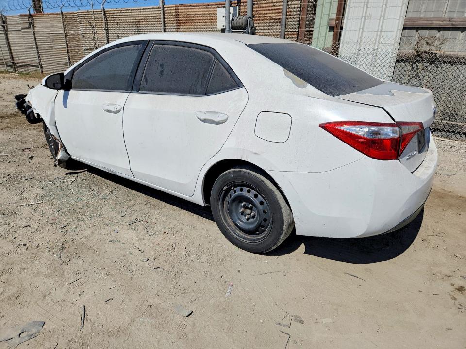 2015 Toyota Corolla VIN 5YFBURHE0FP276226 COPART salvage auction — FRONT END, Ca - Dis/Dlr/Exp App For Dup Clean, sold $800 on 2026-07-27 (photo 2)
