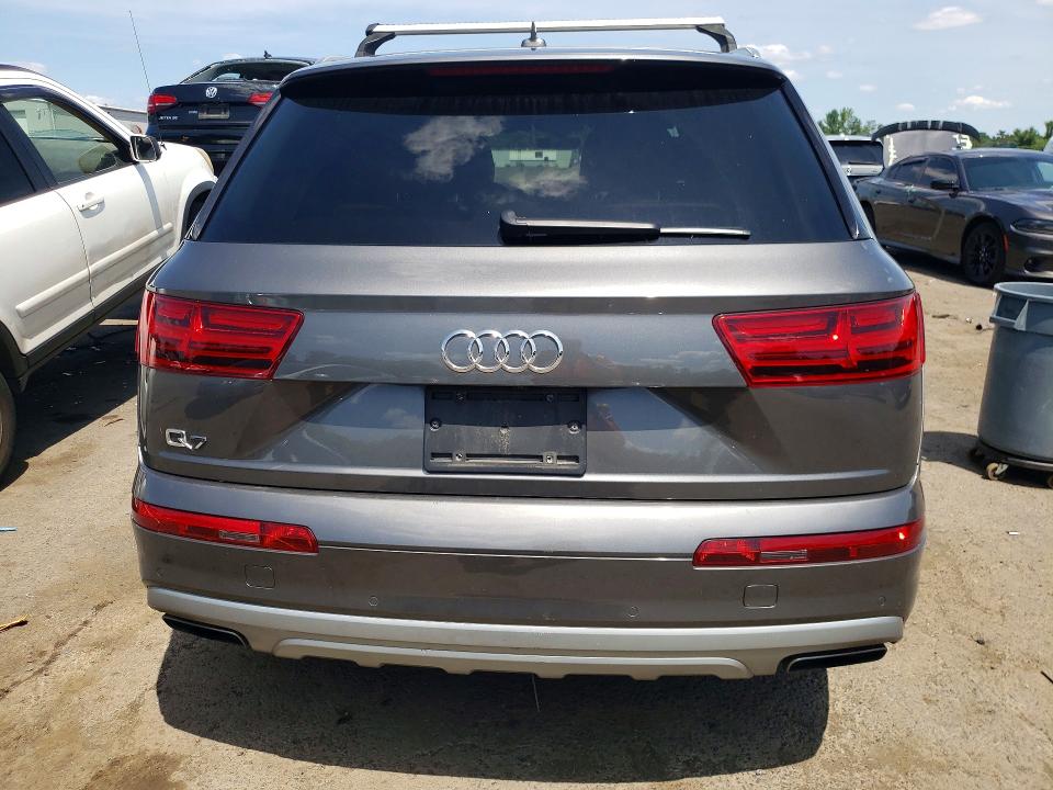 2019 Audi Q7 VIN WA1VAAF78KD003182 COPART salvage auction — FRONT END, Salvage Title, sold $525 on 2026-07-24 (photo 6)