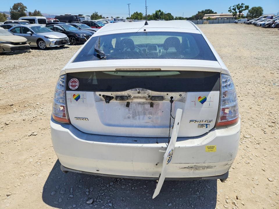 2008 Toyota Prius VIN JTDKB20U787698384 COPART salvage auction — REAR END, CA - SALVAGE CERTIFICATE, sold $1,750 on 2026-07-16 (photo 6)