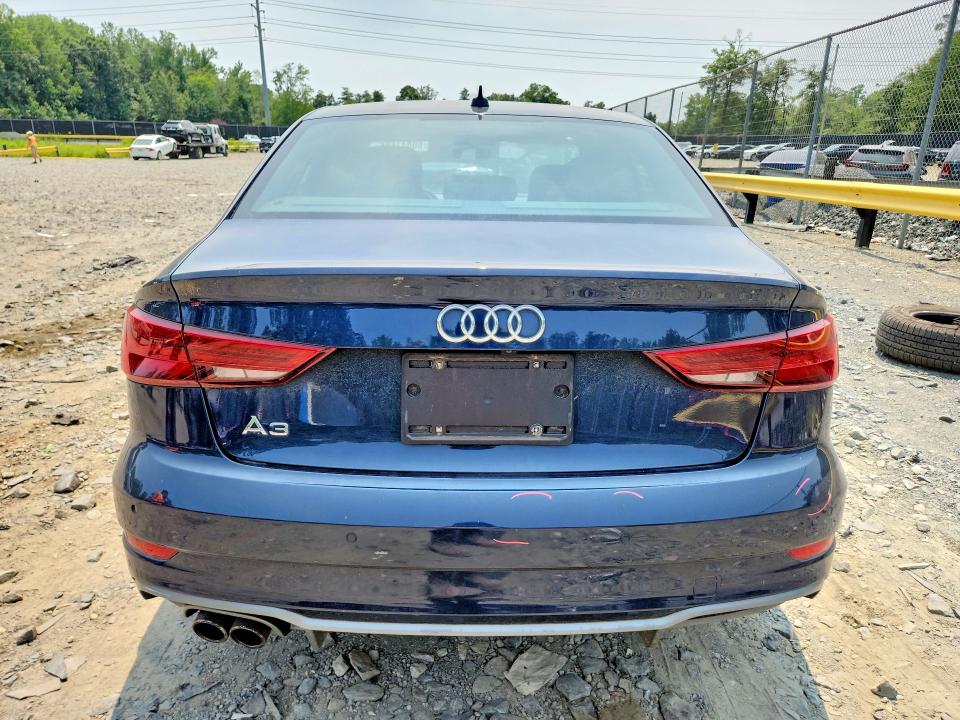 2017 Audi A3 VIN WAUGUGFFXH1040841 COPART salvage auction — FRONT END, Md - Cert Of Salvage > 75% Damage, sold $4,400 on 2026-07-17 (photo 6)